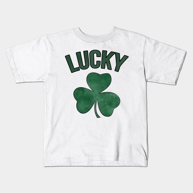 This Is My Lucky St. Patrick's Day Shirt Kids T-Shirt by charlescheshire